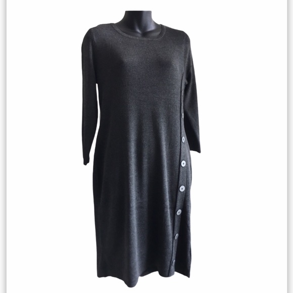 NWT Spense Knitted Dress. Grey. Size L - Picture 1 of 4